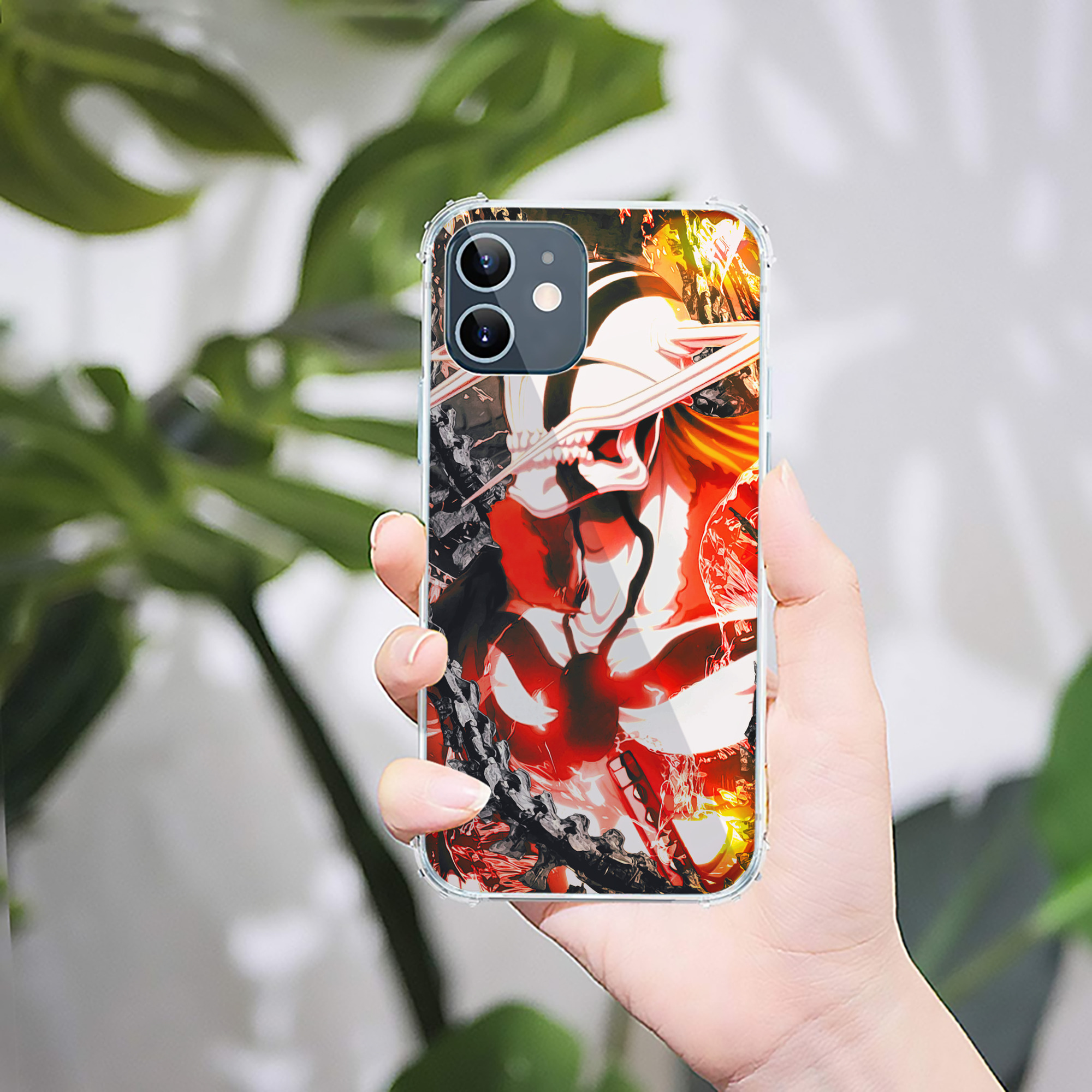 （画像用） ブリーチ BLEACH 【iPhone 12シリーズ対応】透明スマホケース（クリアソフトケース）